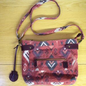 Browning Catrina Concealed Carry Purse CCW Crossbody Ikat Merlot Aztec Western